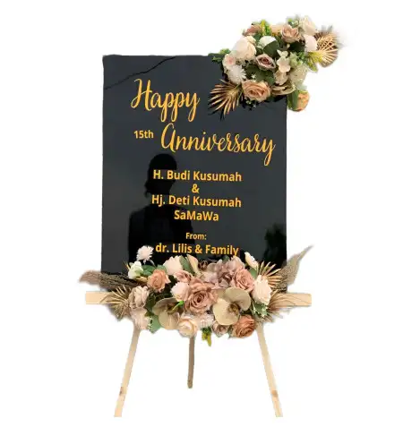 Papan Bunga Akrilik Keborangan