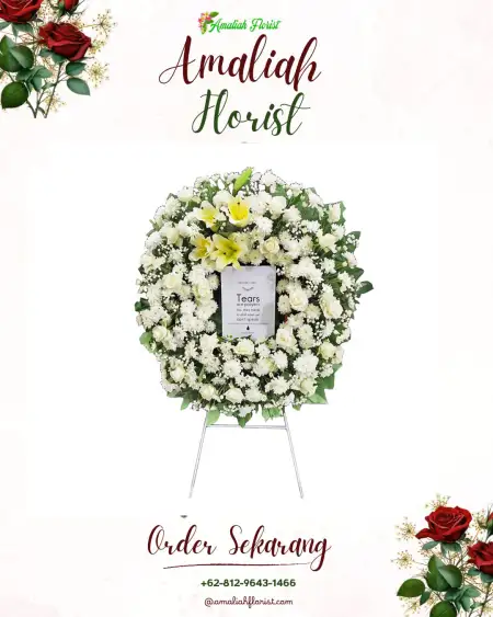Krans Bunga Duka Keborangan