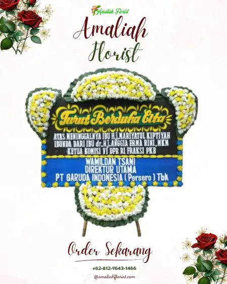 Papan Bunga Duka Keborangan